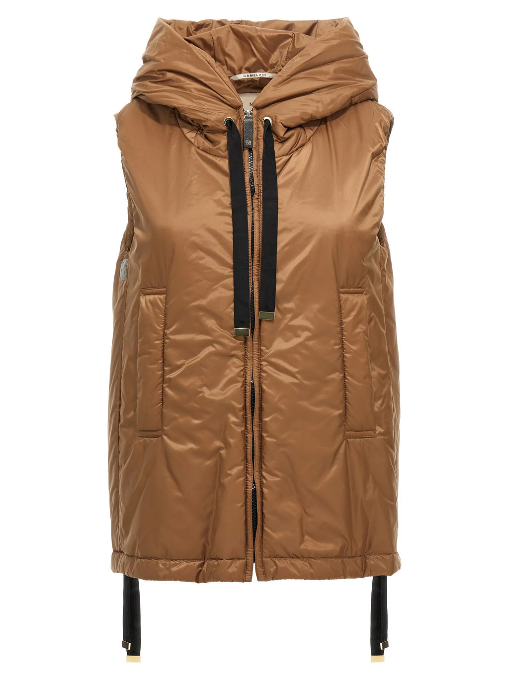 Max Mara The Cube Greengo Vest — Camel