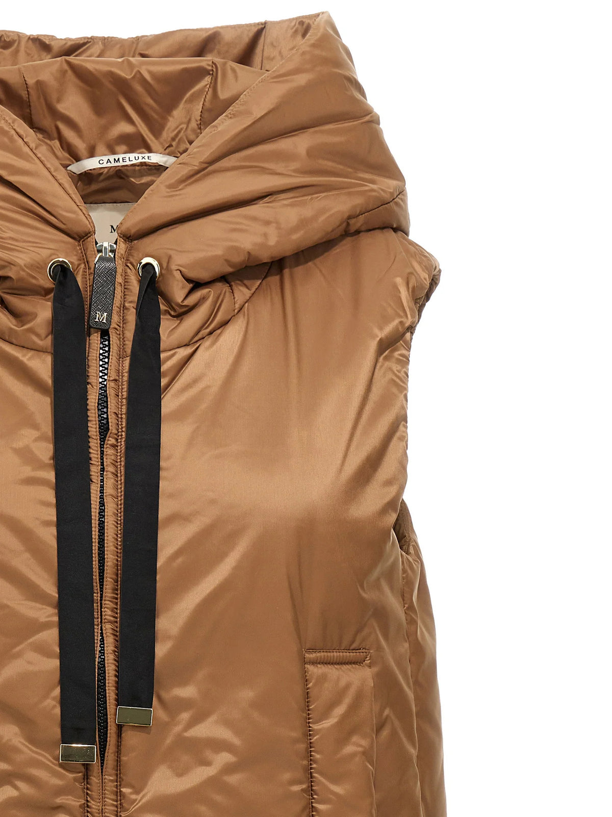 Max Mara The Cube Greengo Vest — Camel
