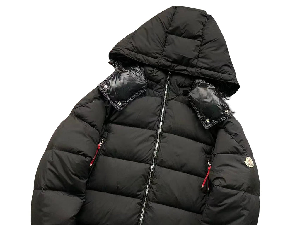 Moncler Poirier Down Jacket — Black