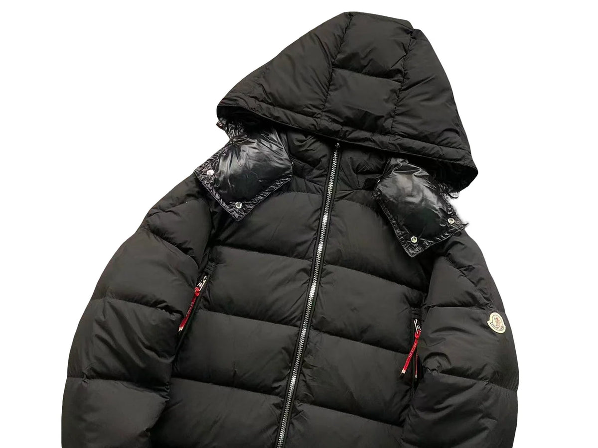 Moncler Poirier Down Jacket — Black