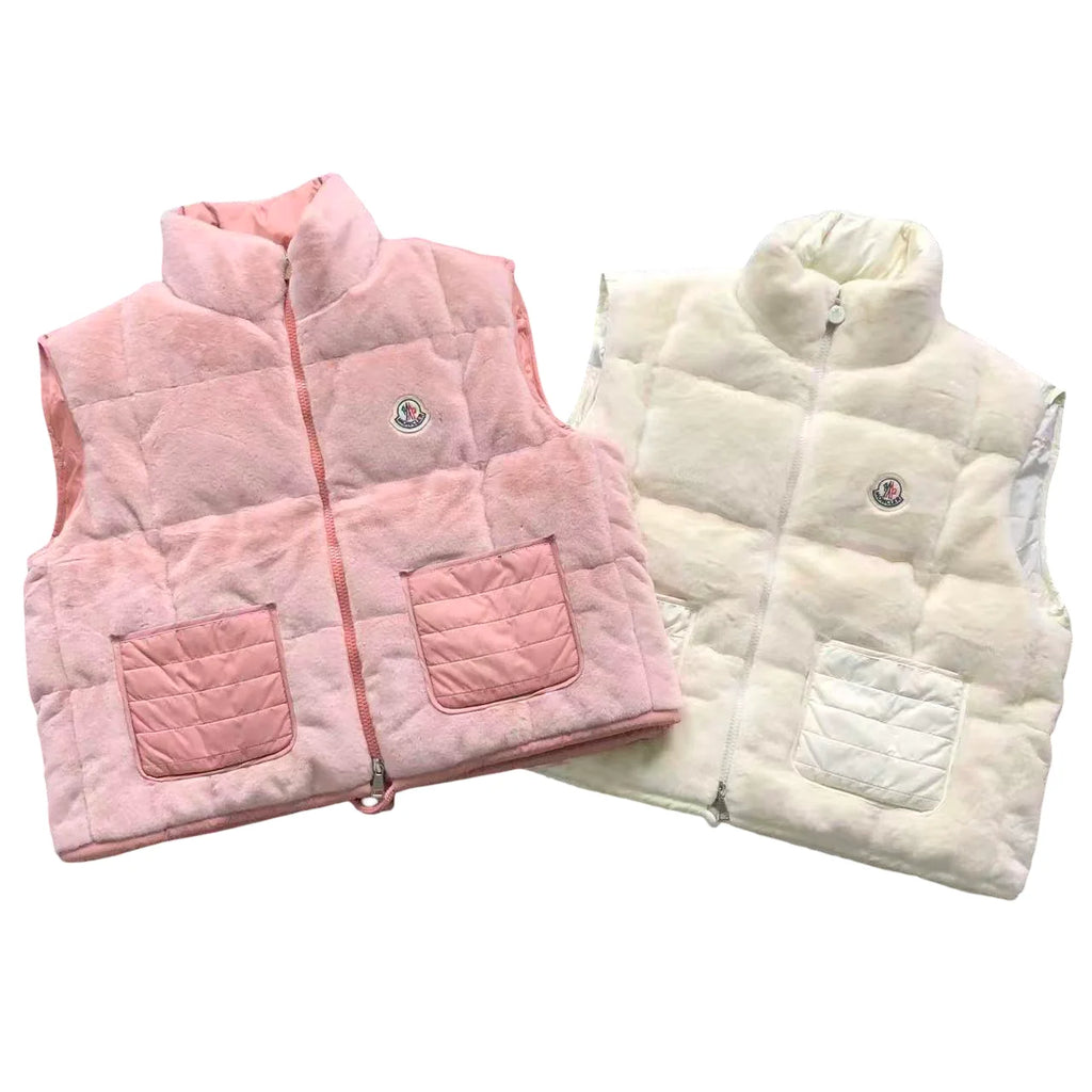 Moncler Arques Gilet — Pink