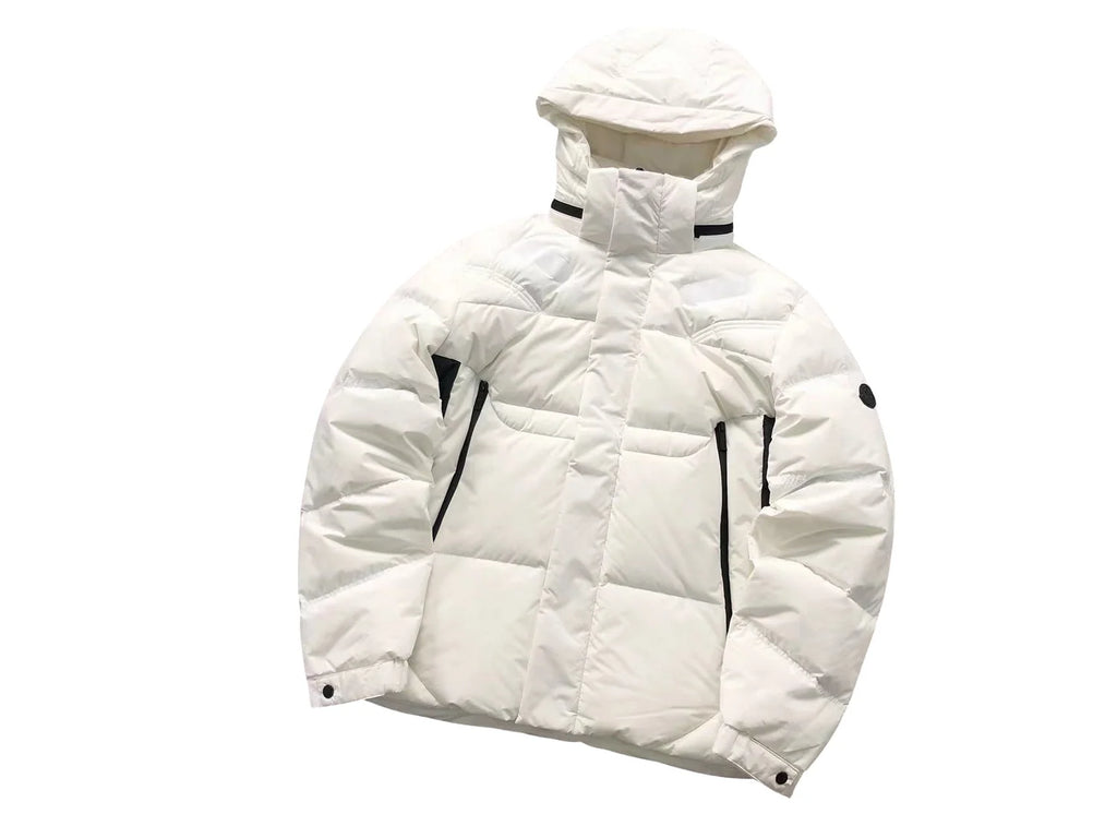 Moncler Technical Down Jacket — White