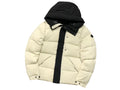 Moncler Madeira Down Jacket — Cream/Black