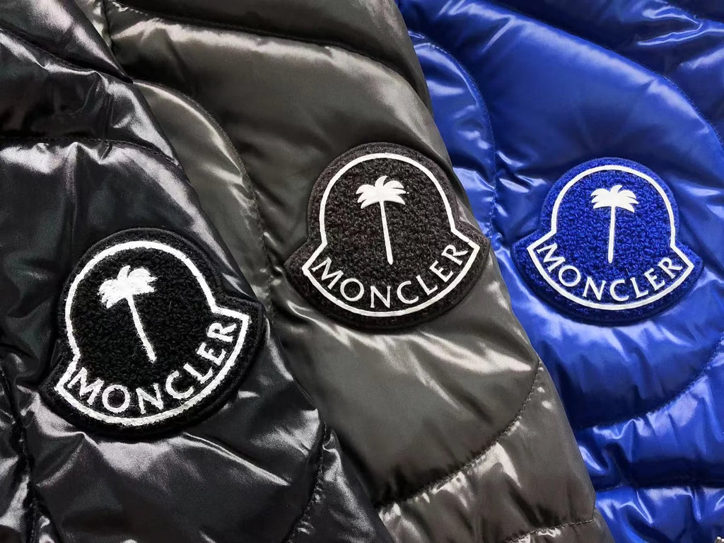 Moncler x Palm Angels Haunani Down Jacket — Blue