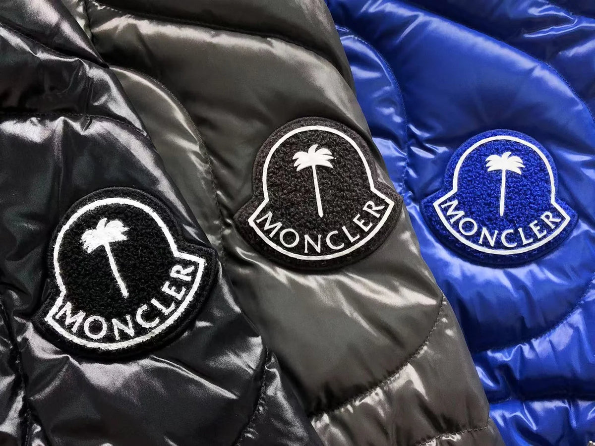 Moncler x Palm Angels Haunani Down Jacket — Blue