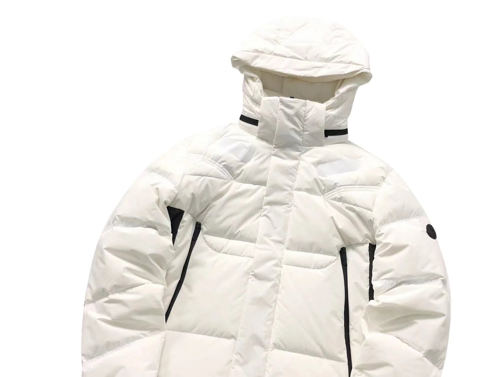 Moncler Technical Down Jacket — White