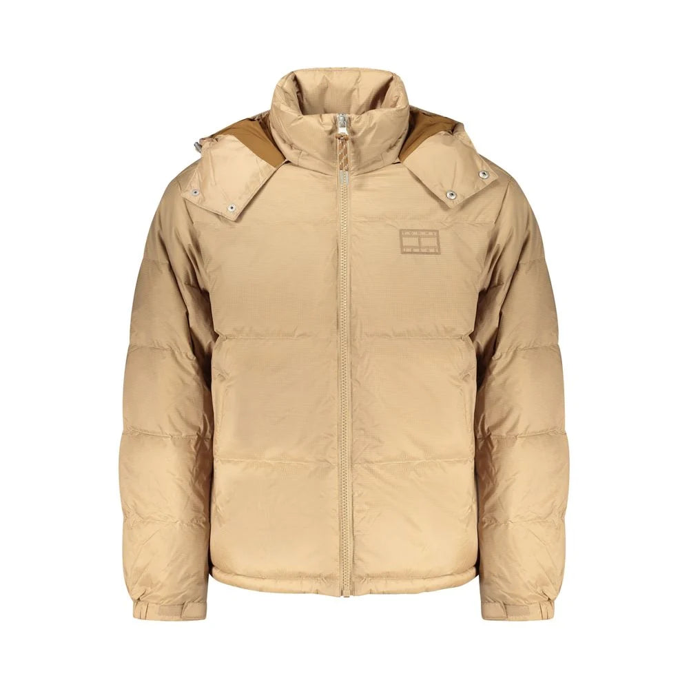 Tommy Hilfiger Water-Repellent Down Jacket — Beige