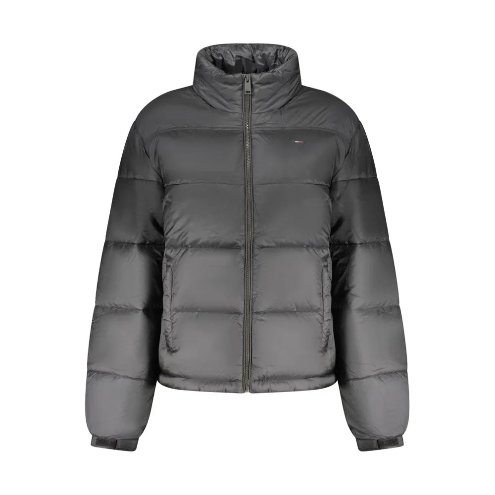 Tommy Hilfiger Recycled Polyester Puffer Jacket — Black