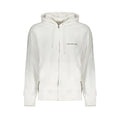 Calvin Klein Cotton-Blend Logo Sweatshirt — White
