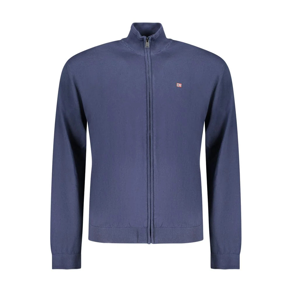Napapijri Cotton Cardigan — Blue