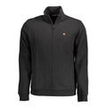 Napapijri Zip-Front Cotton Sweatshirt — Black