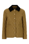 Burberry Quilted Nylon Jacket — Beige