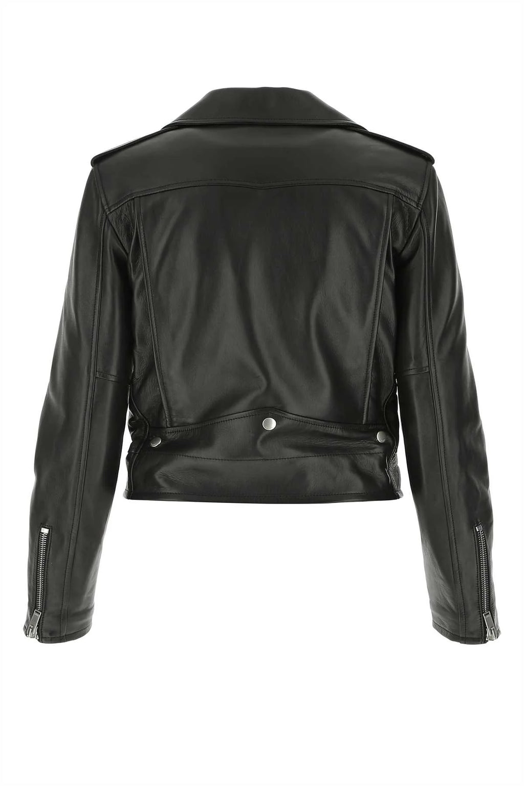 Saint Laurent Nappa Leather Jacket — Black