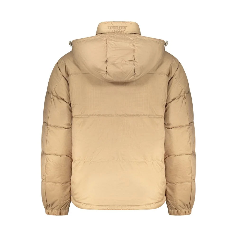 Tommy Hilfiger Water-Repellent Down Jacket — Beige