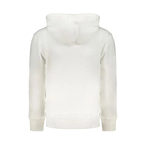 Calvin Klein Cotton-Blend Logo Sweatshirt — White