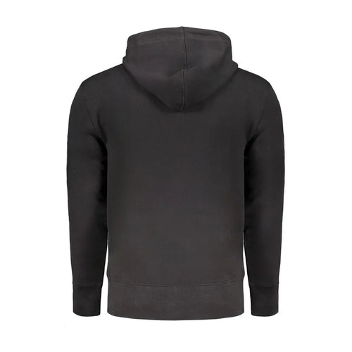 Calvin Klein Logo Zip Hoodie — Black