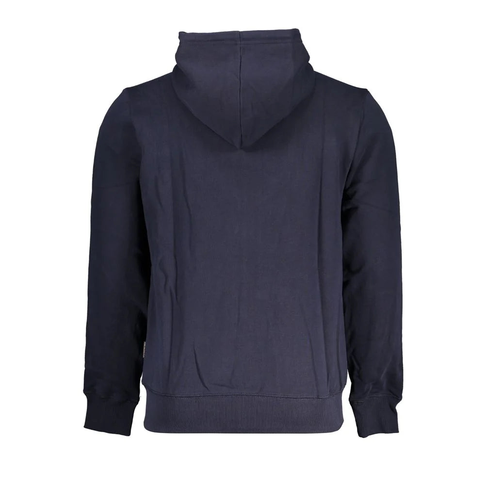 Napapijri Cotton Hooded Hoodie — Navy