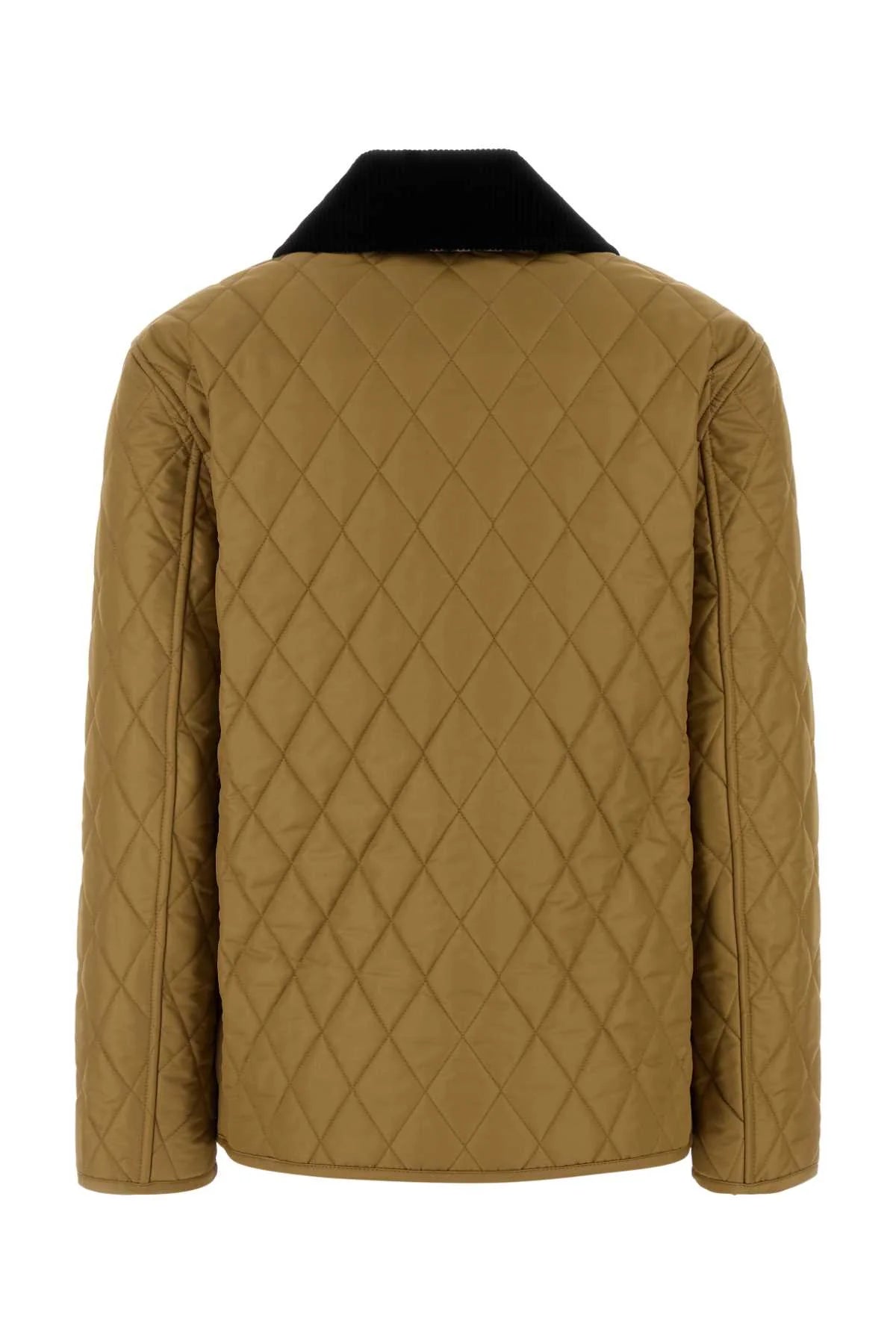 Burberry Quilted Nylon Jacket — Beige