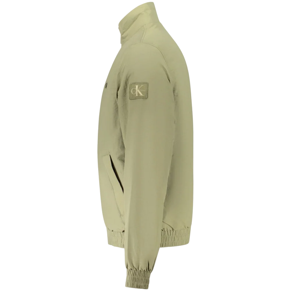 Calvin Klein Recycled Polyamide Jacket — Green