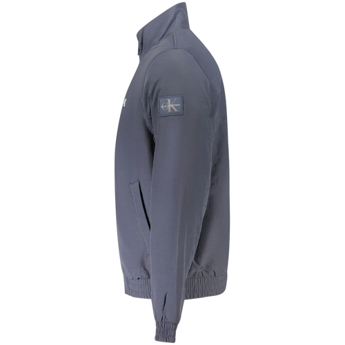 Calvin Klein Water-Repellent Polyamide Jacket — Blue