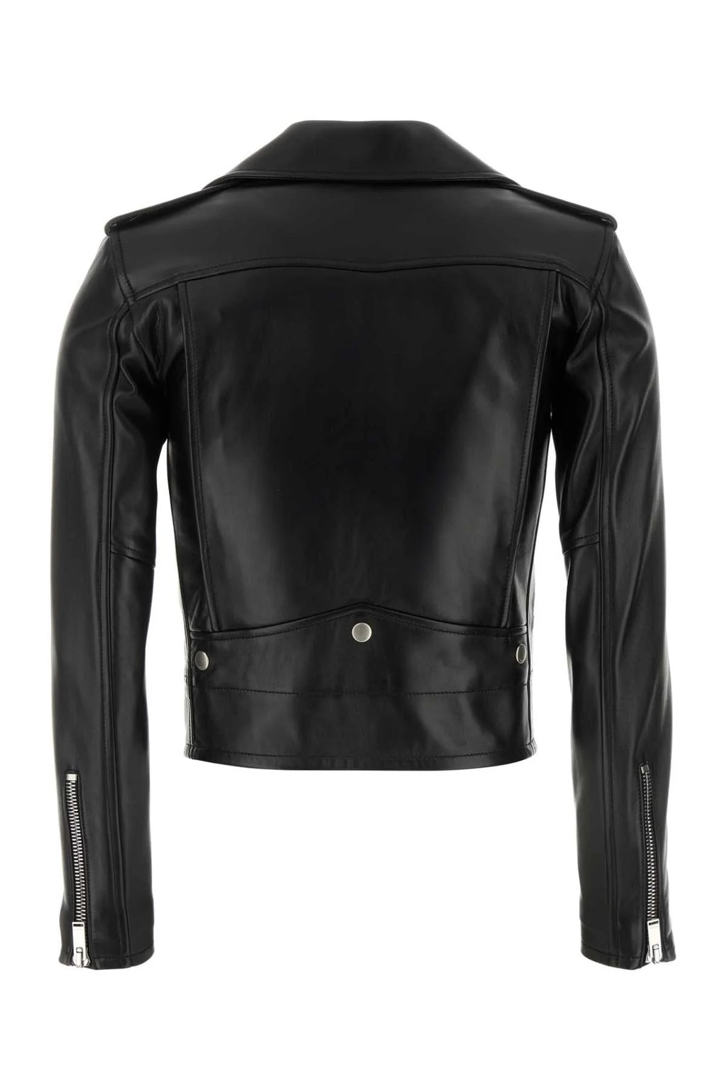 Saint Laurent Nappa Leather Jacket — Black