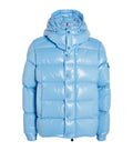 Moncler Maya 70th Anniversary Down Jacket — Sky Blue