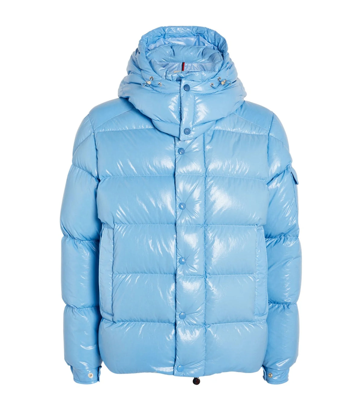 Moncler Maya 70th Anniversary Down Jacket — Sky Blue