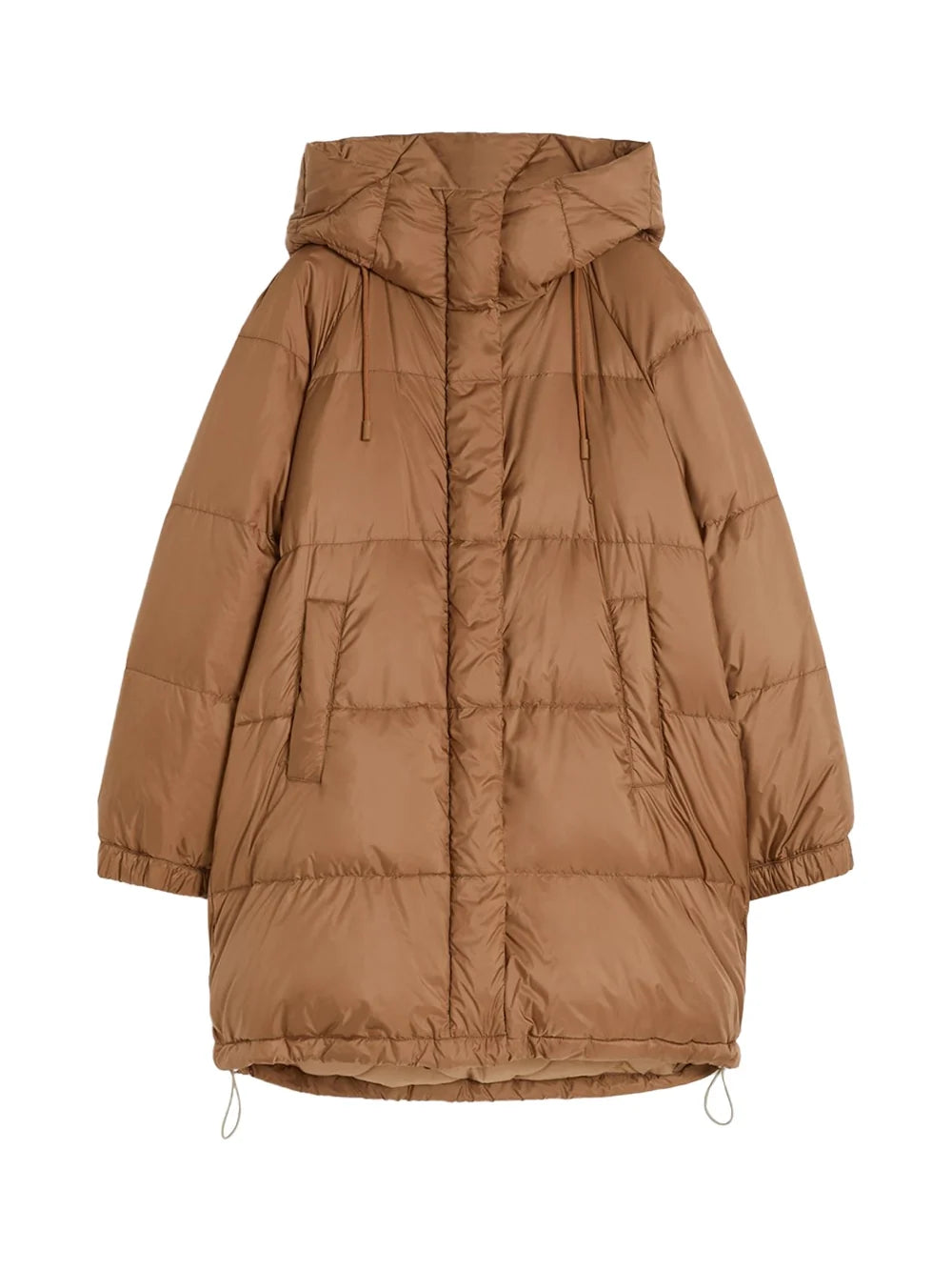 Weekend Max Mara Reversible Parka Down Jacket — Beige